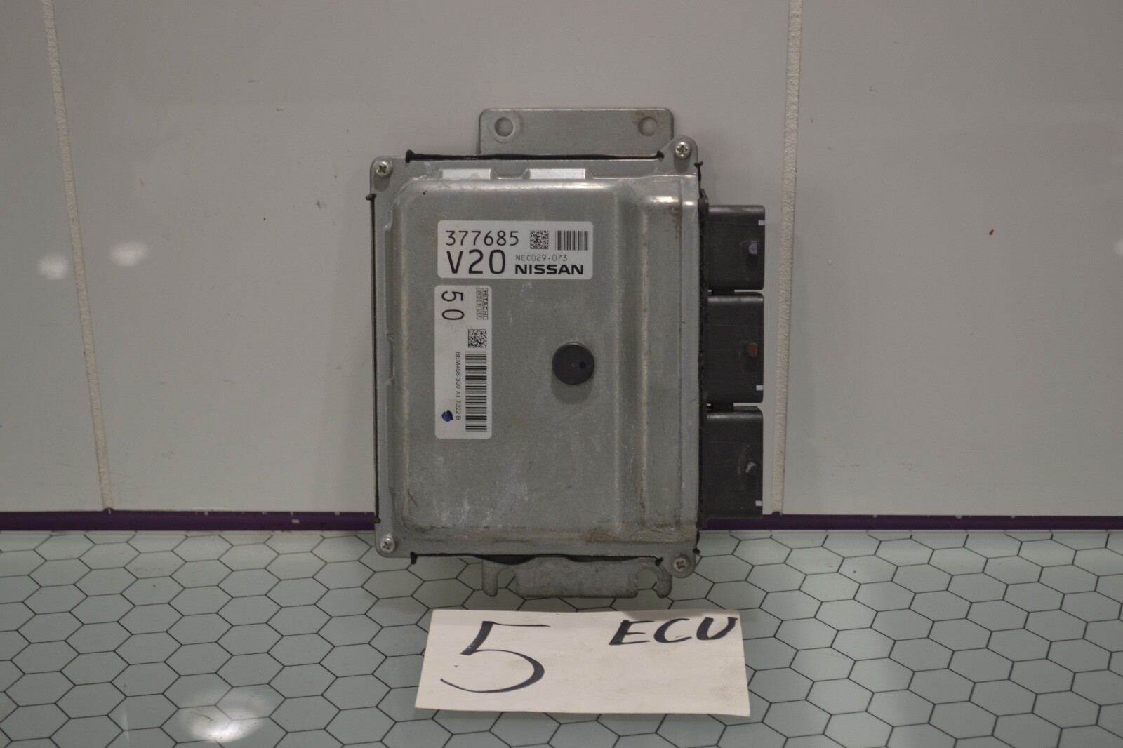 16 17 Nissan Altima #5 Engine Computer ECM ECU NEC029-073