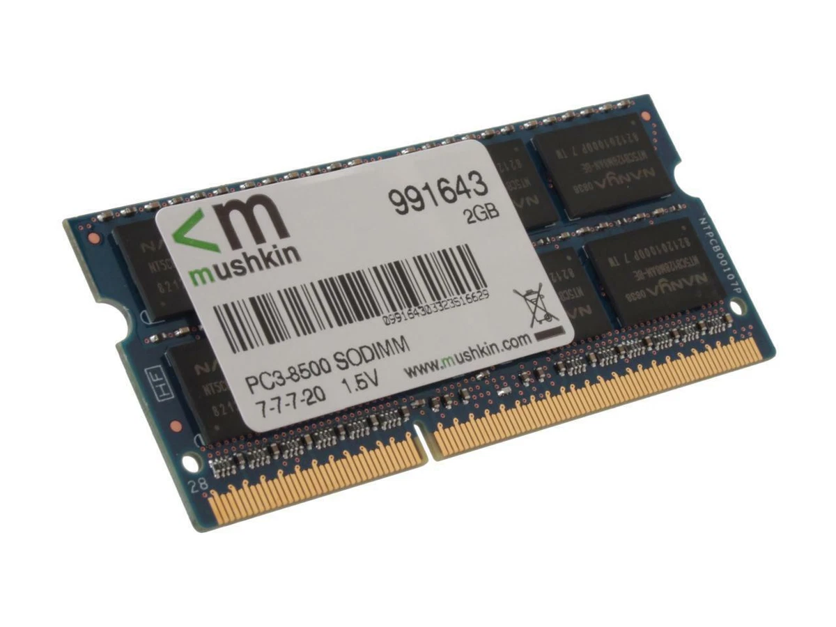 MUSHKIN DDR3 SODIMM PC3-8500 8GB×2 Mushkin Enhanced PC3-8500 (DDR3-1066) DDR3 SDRAM Memory (RAM) for