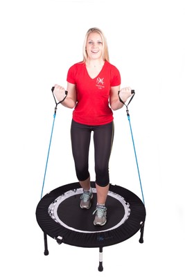 Maximus Pro Home Gym Rebounder Mini Trampoline 40'' Handle