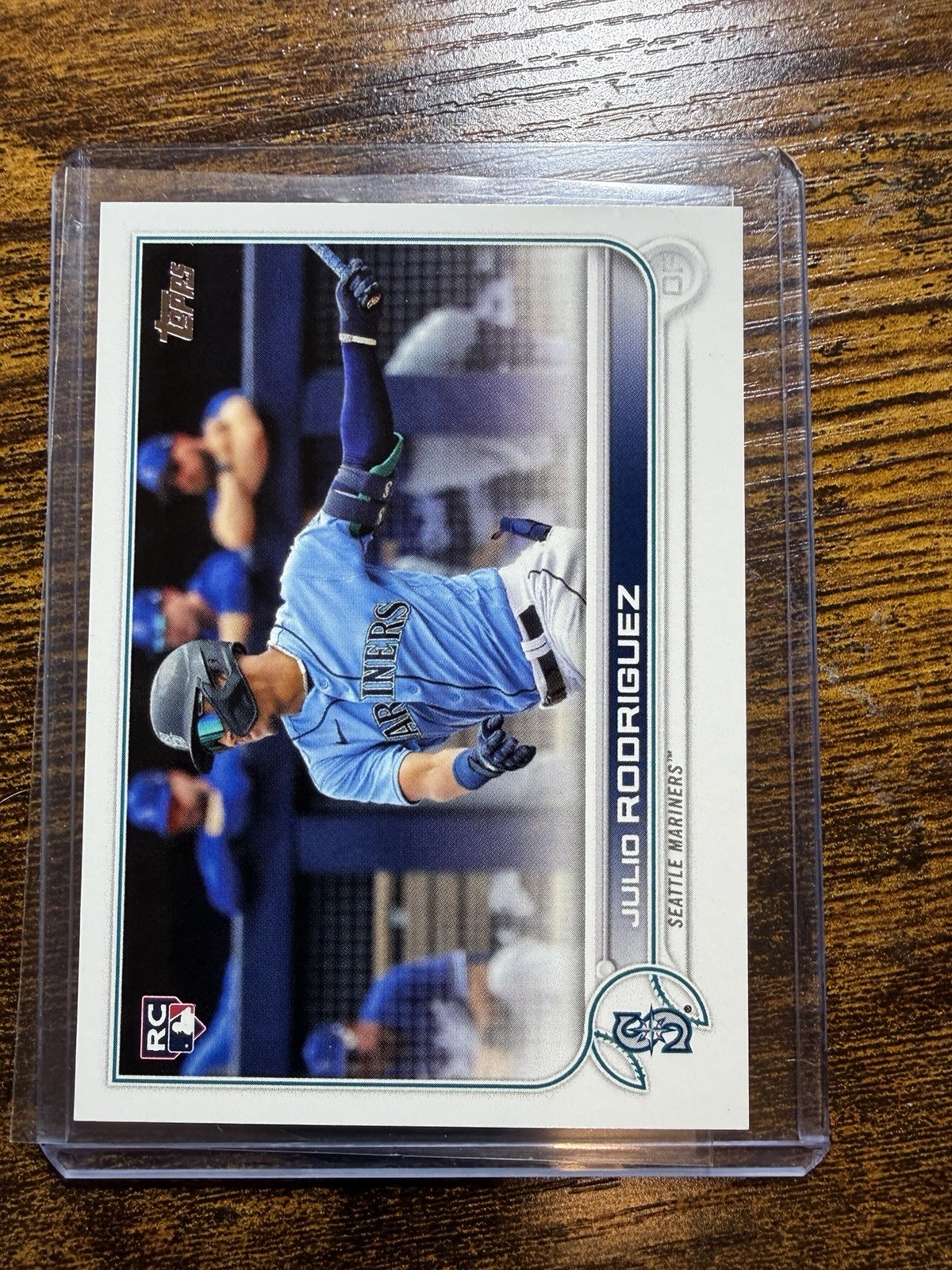 2022 Topps Series 2 Julio Rodriguez SP Image Variation #659 Mariners RC