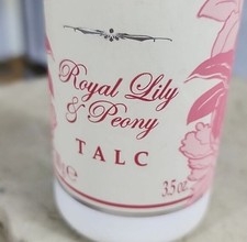 Luxury Perlier Made In Italy Body Talc Royal Peony  Lily