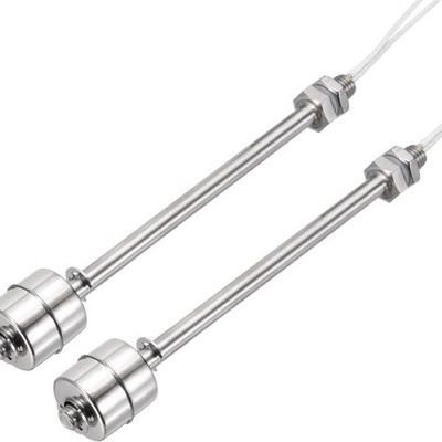 Stainless Steel Float Switch 100mm Rod 110V DC 0.5A Vertical Water Level Sensor