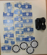 WORKING Sawyer's View Master Bakelite,23 Reels,3 Dimensional Pictures,1940's