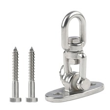 304 Stainless Steel Heavy Duty Swing Hangers 360 Swivel Hook For Hammock