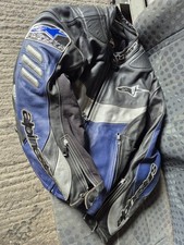 Aplinestars Leather Jacket and Trousers Size 54 Men's