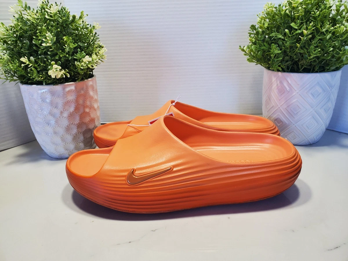 Nike ReactX Rejuven 8 Men's 11 Slide Marakesh-Campfire Orange