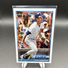 2026 Topps Series 1 1991 Topps Ryne Sandberg T91-25 Cubs Baseball MLB 75 Years