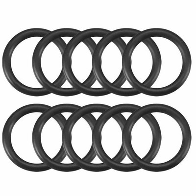 10 Pcs Black Rubber Oil Seal O Ring Sealing Washer 10mm x 1.8mm  *wq