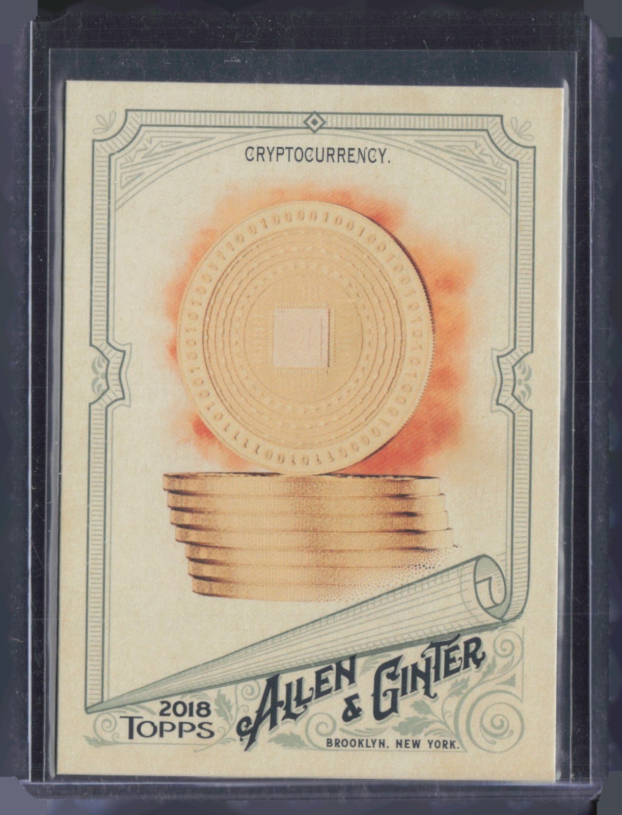 2018 Topps Allen & Ginter #83 Cryptocurrency 