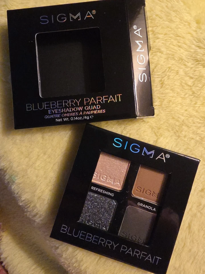 Sigma Beauty Blueberry Parfait Eye Shadow Quad ~ Limited Edition BNIB Authentic - Image 3 of 4