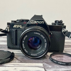 Canon AV-1 FD50mm F1.2 レンズ2本セット 動作品 Av 1 Canon | eBay