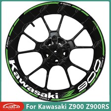 Per Kawasaki Z900 Z900RS Cerchio Mozzo Ruota Adesivo Decorativo Riflettente Nuovo