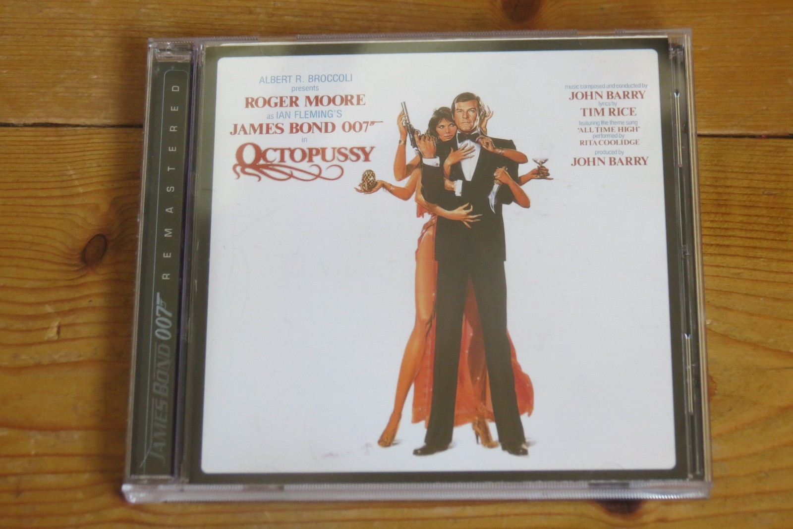 JAMES BOND - OCTOPUSSY - 1983/2003 original soundtrack CD - John BARRY