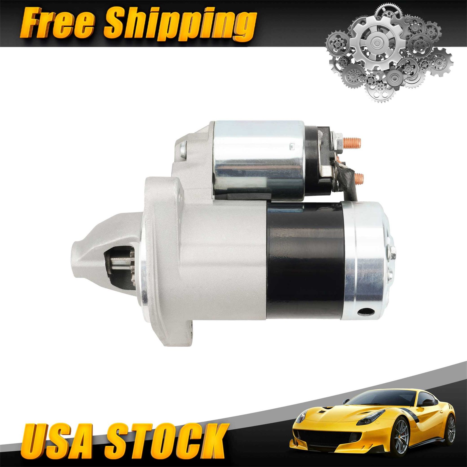 US Starter For Scion xA xB 2004-2006 Toyota Yaris 2007 2008 2009 2010 2011 1.5L