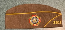 US Military VFW  2511 Garrison Cap Mens Veterans of Foreign Wars Indiana