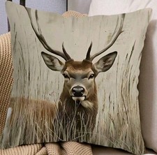 Beautiful Deer Cushion Covers Stag Forest Animals Decorative cushions