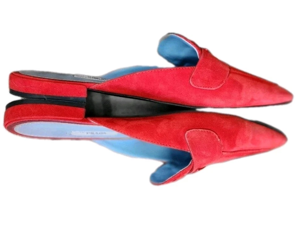 Toboganes puntiagudos rojos PRADA 39 Foto 4 de 4