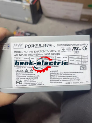 1PCS POWER-WIN PW-330ATXE-12V(REV.B)(G) Fast shipping#DHL or FedEx