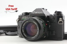  MINT w / Strap Canon AE-1 Program Film Camera New FD 50mm f1.4 Lens From JAPAN