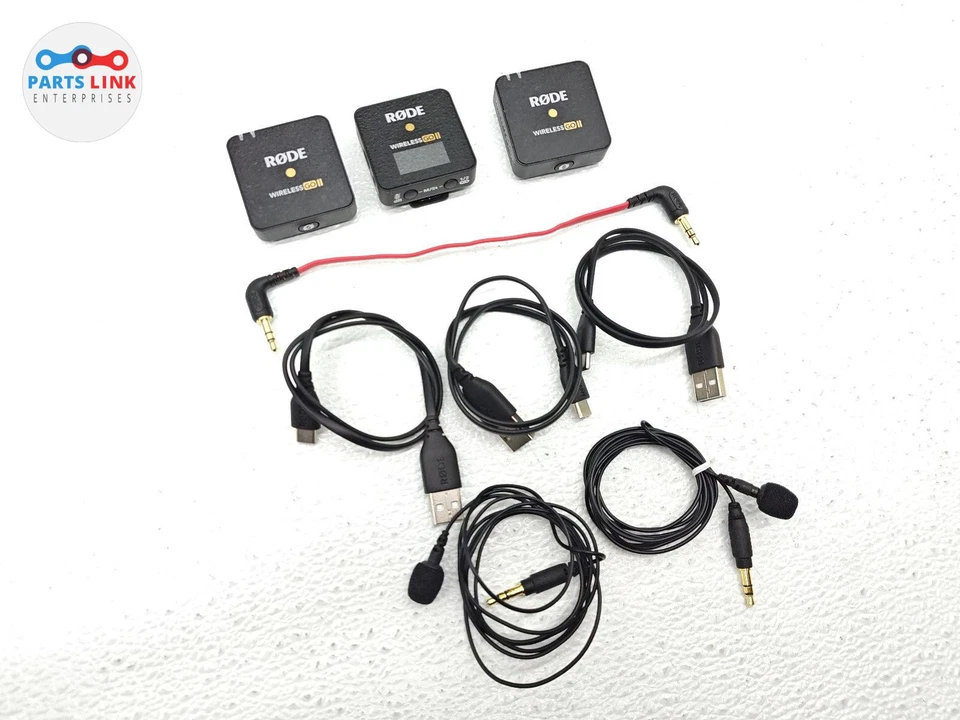 RØDE Rode Wireless Go II Set Dual Channel Wireless Microphone Audio System Pod - Image 2 of 4