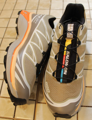 SALOMON  XT-6 S- LAB SOFT GROUND  UNISEX SIZE  9 M MEN  IN SILVER SAGE 492118S