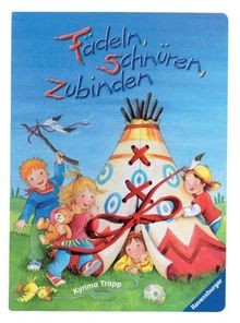 Fädeln, schnüren, zubinden von Cuno, Sabine | Buch | Zustand gut