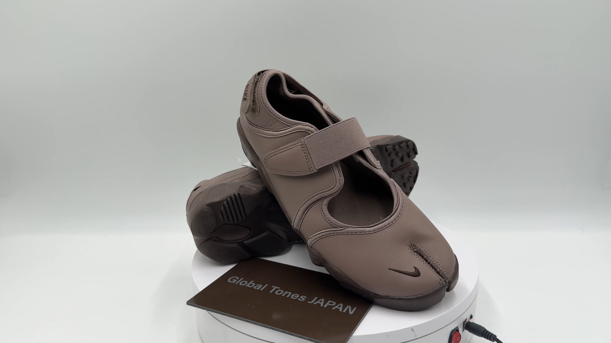 靴 NIKE : Air Rift Women's Shoes IO8738-214 NIKE WMNS Air Rift IO8738-214 Mink Brown Leather Women's Size US 5