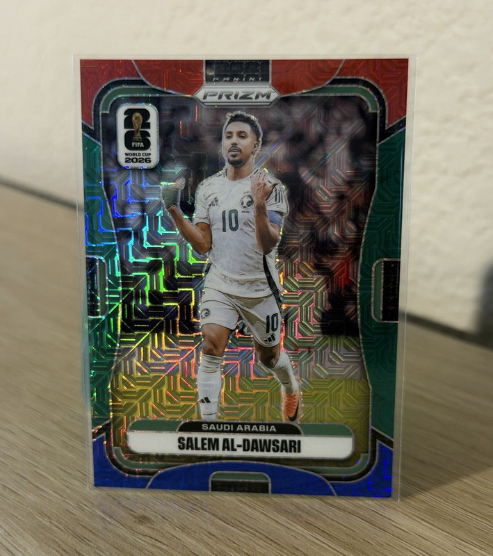 Panini Prizm FIFA World Cup 2026 Salem Al-Dawsari #381 Saudi Arabia