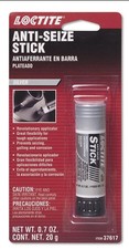 Loctite 37617-6PK Silver-Grade Anti-Seize Lubricant, 20-gram Stick, Pack of 6 
