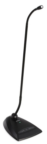 Shure MX418D/C 18 inch Cardioid Gooseneck Microphone with Desktop Base and
