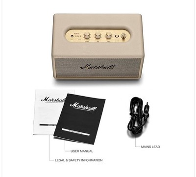 Marshall Acton III Bluetooth Speaker System (Cream)