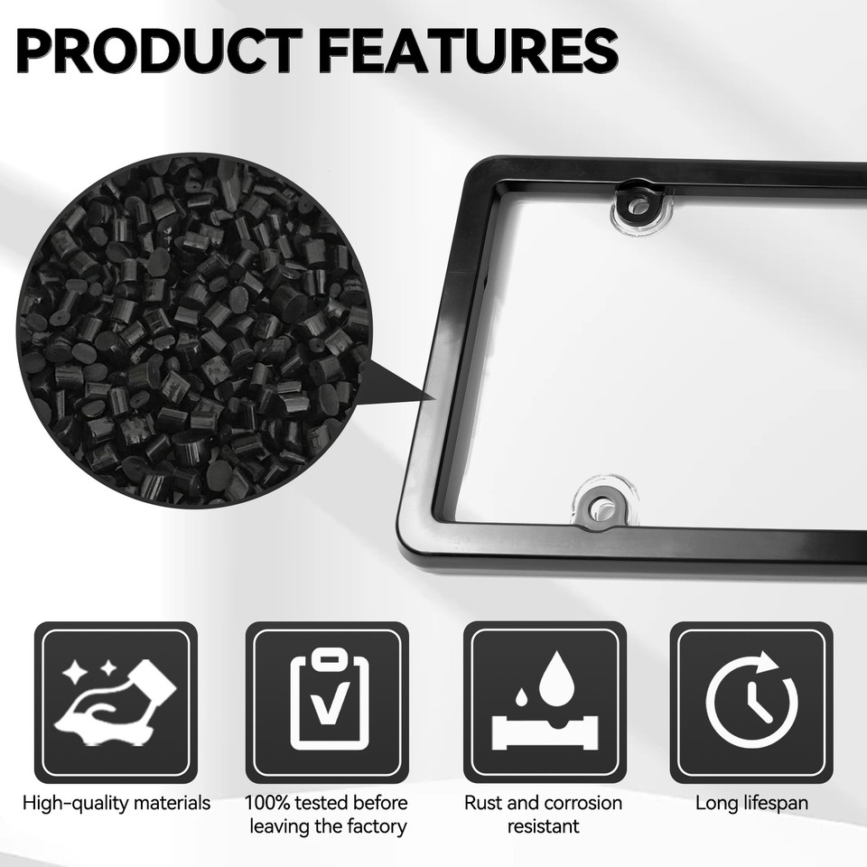 Clear License Plate Covers In License Plate Covers - Foto 9