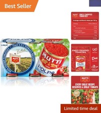 Fresh and Additive-Free Finely Chopped Tomatoes - 3 x 400g,  Delight