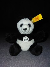Steiff Panda Bag Purse Zipper Pull Charm 112102 Key Chain