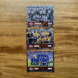 Panini FIFA World Cup 2026 Foil Hologram Stickers Lot of 3 FWC 10 FWC 12 FWC 17