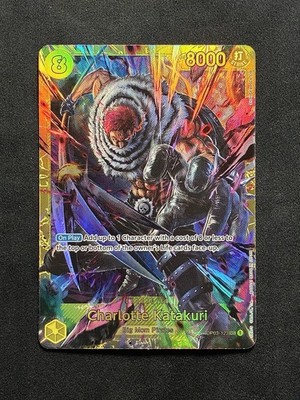 One Piece TCG - Charlotte Katakuri OP03-123 SEC - PRB-01 - English - NM | eBay One Piece TCG - Charlotte Katakuri OP03-123 SEC - PRB-01 - English - NM | eBay