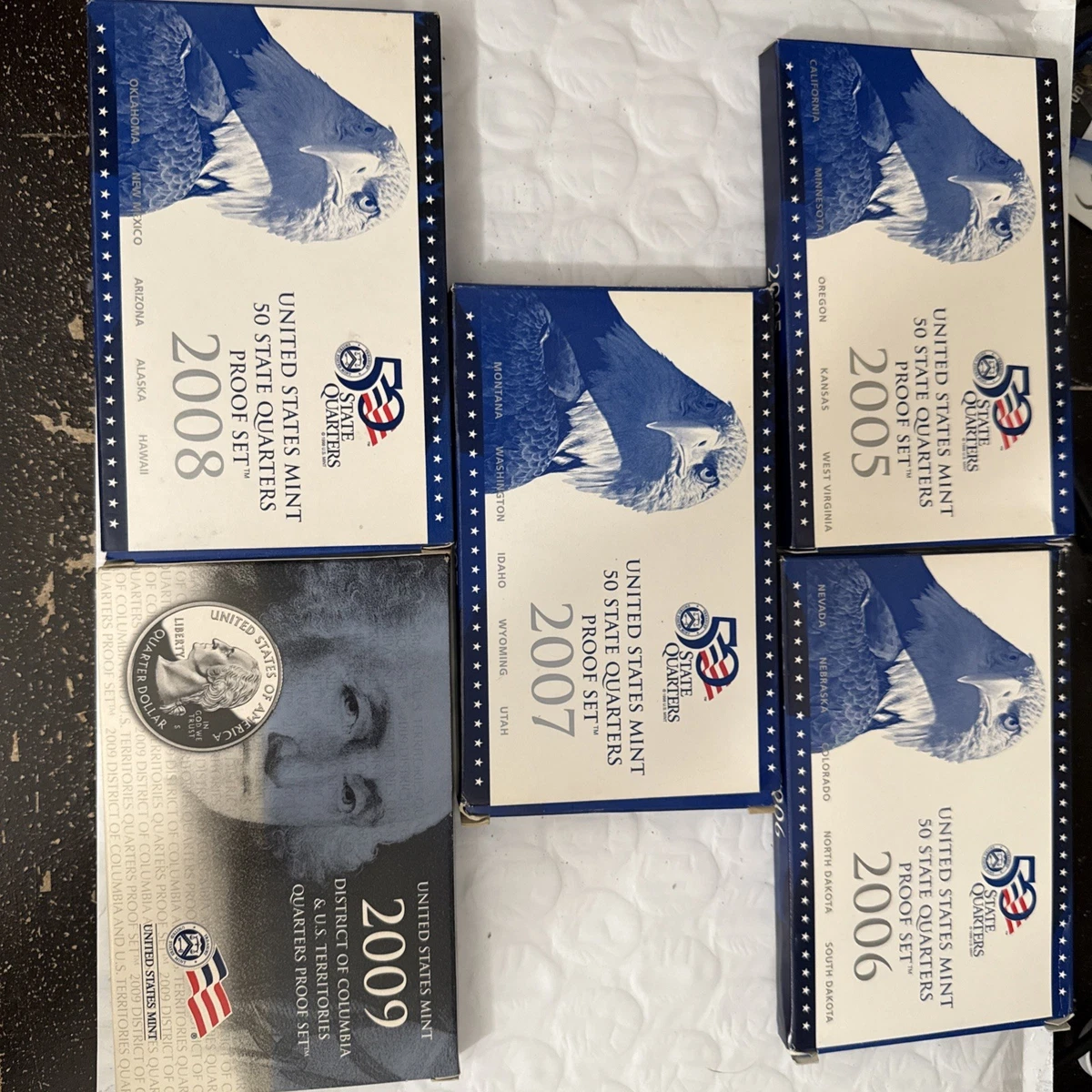 U.S. Mint 2005 Proof Set US State Quarters (1999-2008) for sale | eBay