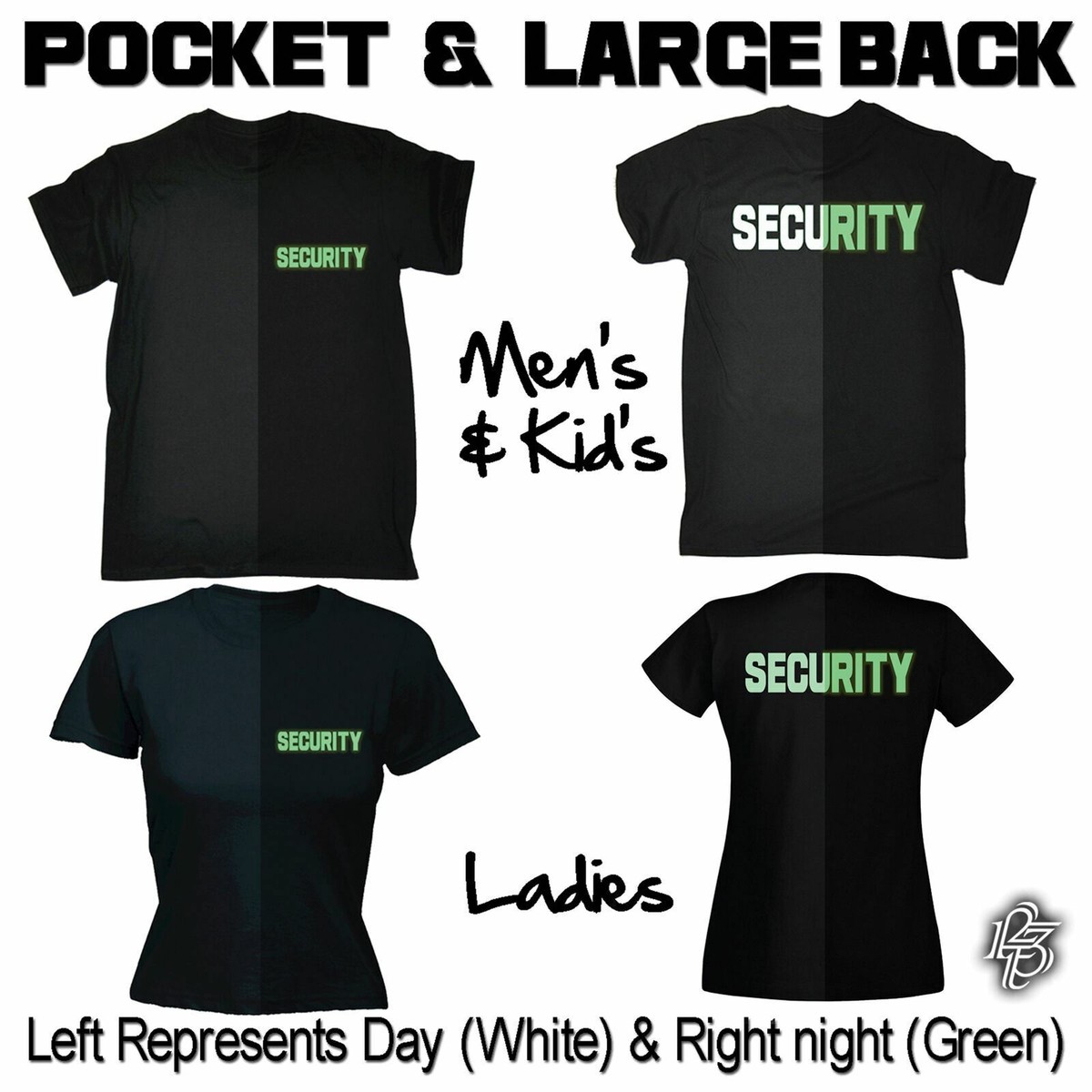 Feliz Año Playeras AÃ±o Nuevo 2021 SECURITY GLOW IN THE DARK T