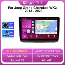 Car Radio For Jeep Grand Cherokee WK2 2013-2020 Android GPS Multimedia Player