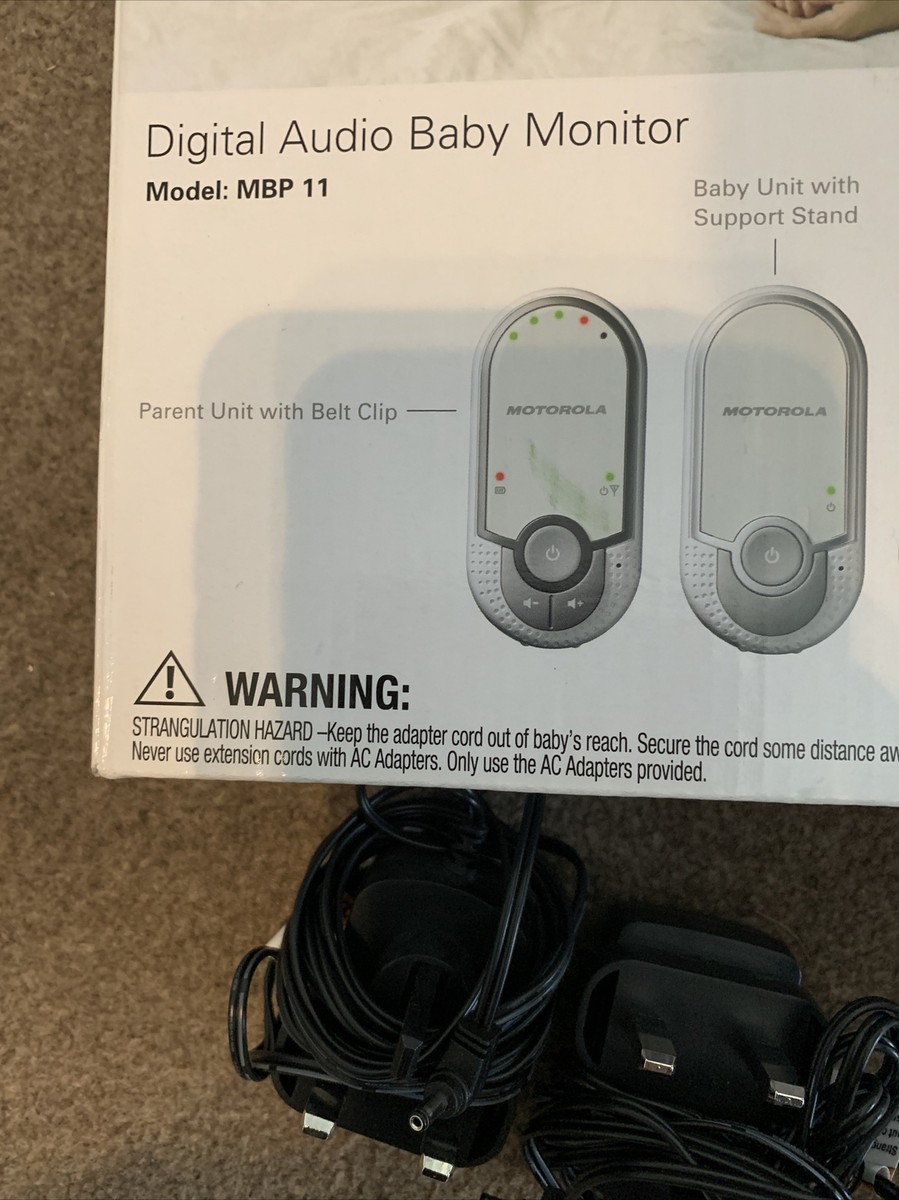 Porte Bebe Motorola MBP 11 Babyphone Audio Dect Avec Eco Mode Baby