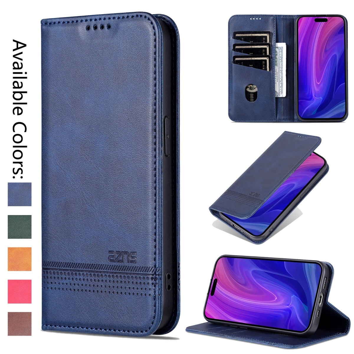 Leather Case For Samsung Galaxy A71 A51 A41 A31A21 A03S Flip