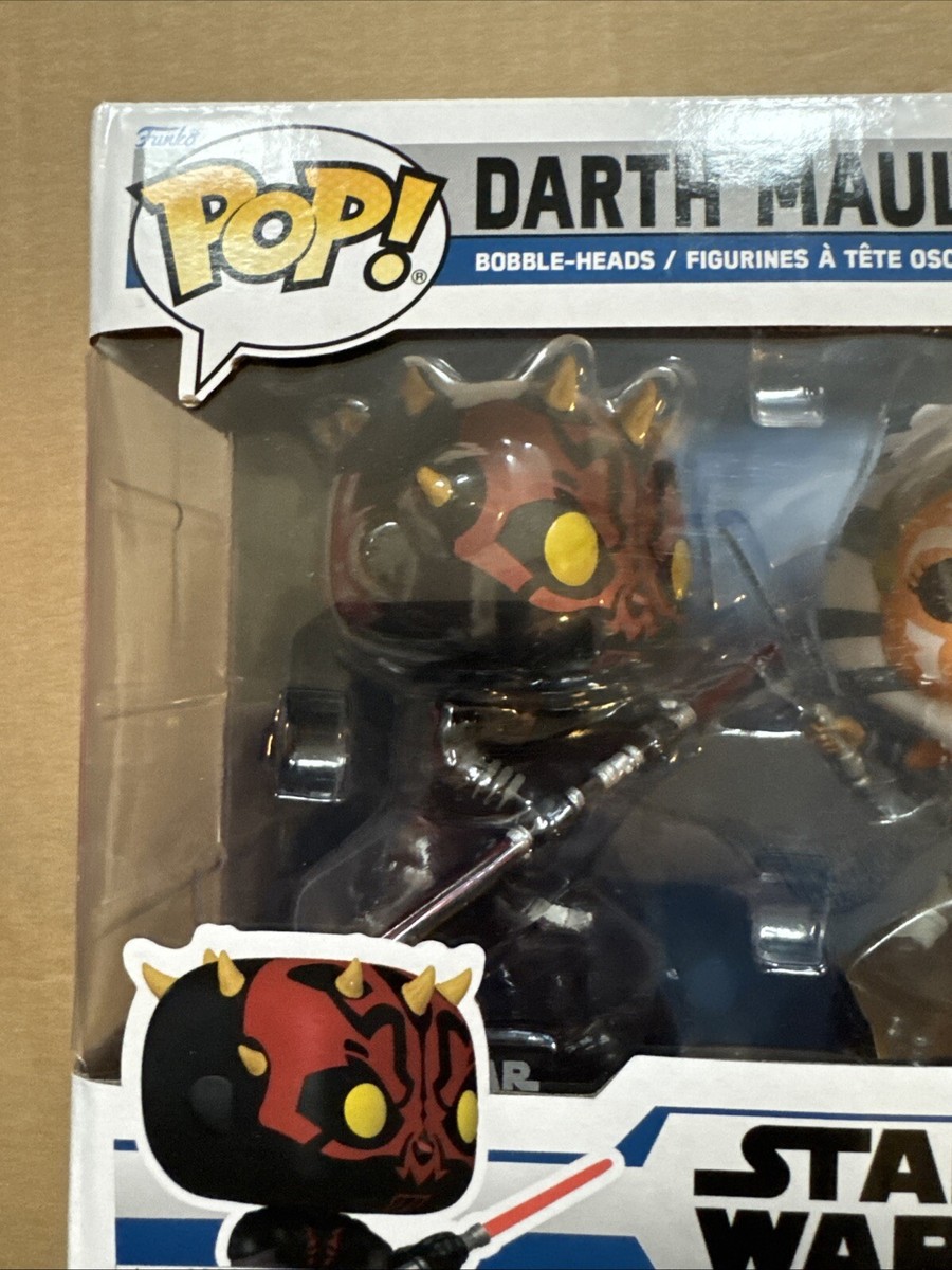Funko Pop! Vinyl: Star Wars - Darth Maul vs. Ahsoka - GameStop