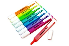 STABILO Swing Cool Highlighter Marker Pens - 1-4mm - Set of 8 Colours