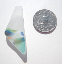 Sea Glass, Beautiful Clear and Multi Color Blue Green Yellow White Red