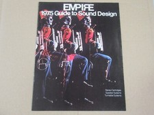 Empire Cartridges Speakers Vintage Original Catalogue Brochure