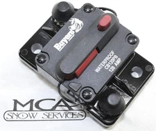 BUYERS SALTDOGG SPREADER SHPE CIRCUIT BREAKER CB120PB 120 AMP