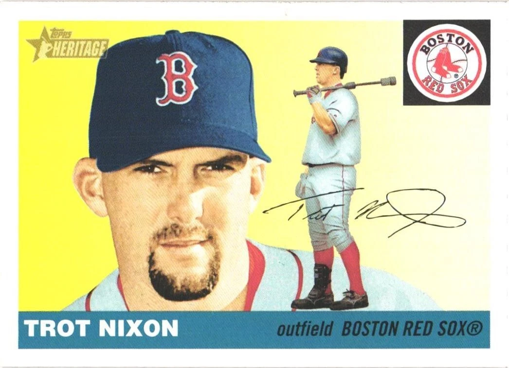 Trot Nixon trading card