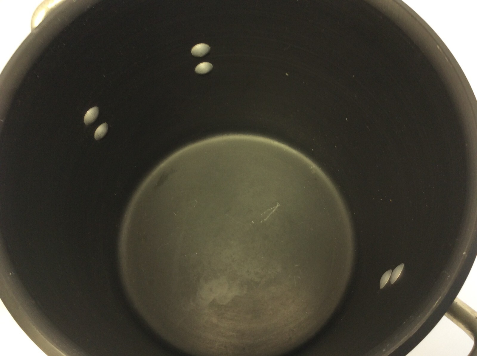 Vintage Used Commercial Aluminum Cookware Toledo Ohio 812 12QT Pot with