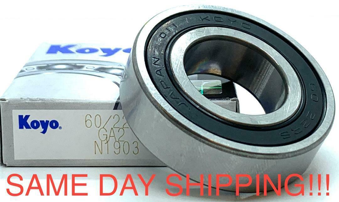 KOYO 60/22-2RS rubber seal bearing 60/22 rs bearings 60/22rs SAME
