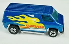Vintage 1985 Hot Wheels Super Van - Blue Kellogg’s Mail In Promo Supervan